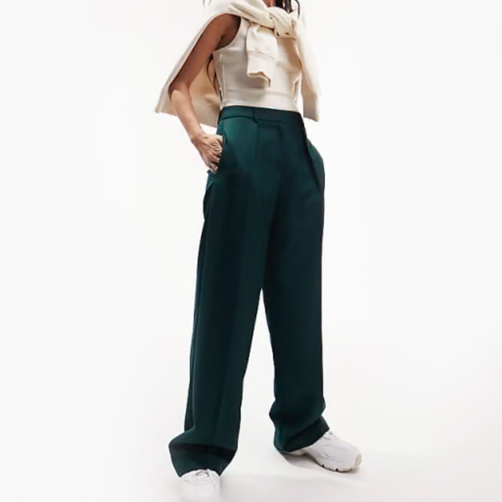 Zara Teal Trousers